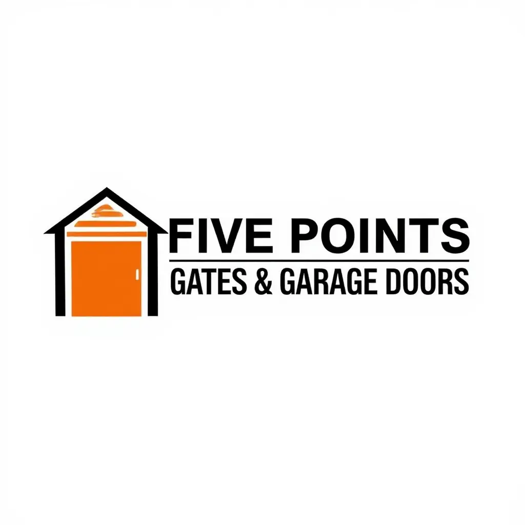 Five Points Gates & Garage Doors Logo